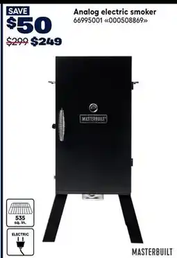 RONA Masterbuilt Analog electric smoker offer