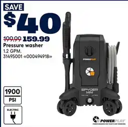 RONA POWERPLAY Pressure washer offer