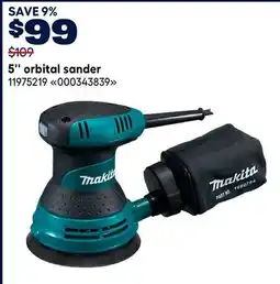 RONA Makita 5 orbital sander offer