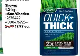 RONA Scotts 1.2-kg, Sun/Shade grass seeds offer