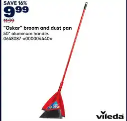 RONA Vileda Oskar broom and dust pan offer
