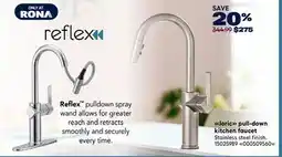 RONA Joric pull-down kitchen faucet offer