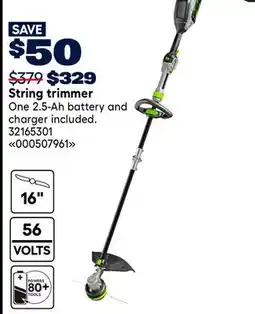 RONA EGO String trimmer offer
