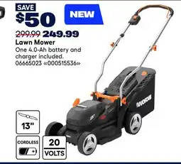 RONA WORX Lawn Mower offer