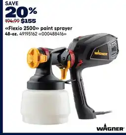 RONA Wagner Flexio 2500 paint sprayer 48-oz offer