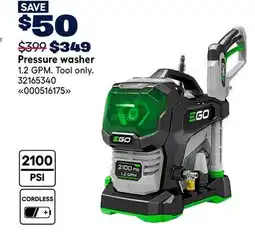 RONA EGO Pressure washer offer