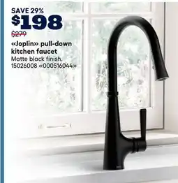 RONA Joplin pull-down kitchen faucet offer