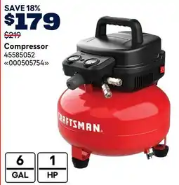 RONA CRAFTSMAN Compressor offer
