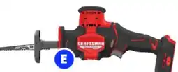 RONA CRAFTSMAN 20V Brushless Cordless Reciprocating Saw (Tool Only) offer