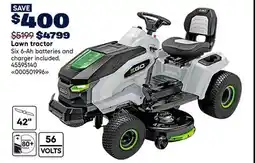 RONA Lawn tractor offer