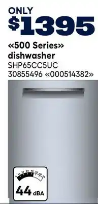 RONA Bosch 500 Series dishwasher offer