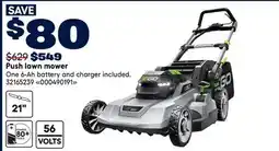 RONA Push lawn mower offer