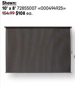 RONA All COOLAROO 10' x 8' outdoor roller shades offer