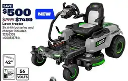 RONA EGO Lawn tractor offer