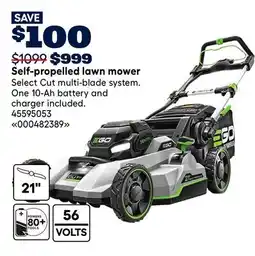 RONA EGO POWER+ Self-propelled lawn mower offer