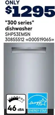 RONA Bosch 300 series dishwasher offer
