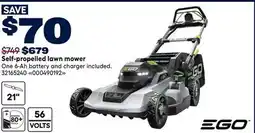 RONA EGO Self-propelled lawn mower offer