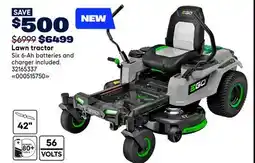 RONA EGO Lawn tractor offer
