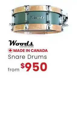 Long & McQuade Snare Drums offer