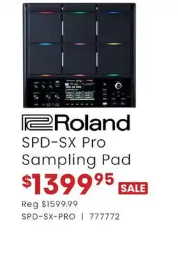 Long & McQuade SPD-SX Pro Sampling Pad offer