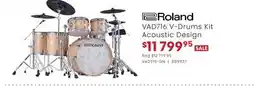 Long & McQuade ROLAND VAD716 V-DRUMS KIT ACOUSTIC DESIGN offer