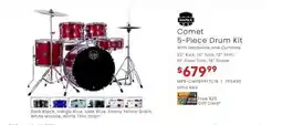 Long & McQuade COMET 5-PIECE DRUM KIT offer