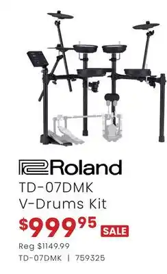 Long & McQuade TD-07DMK V-DRUMS KIT offer