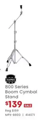 Long & McQuade 800 SERIES BOOM CYMBAL STAND offer