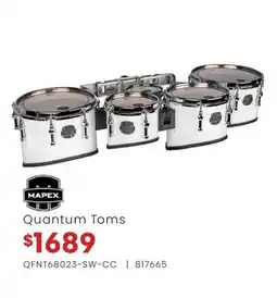 Long & McQuade MAPEX QUANTUM TOMS offer