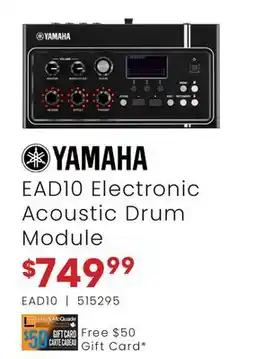 Long & McQuade EAD10 Electronic Acoustic Drum Module offer