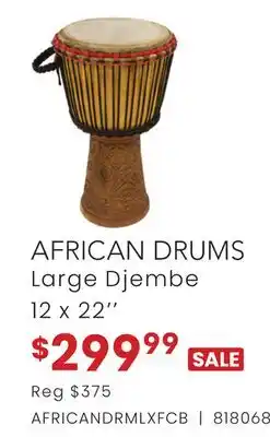 Long & McQuade AFRICAN DRUMS offer