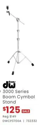 Long & McQuade 3000 SERIES BOOM CYMBAL STAND offer