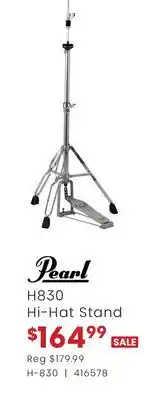 Long & McQuade PEARL H830 HI-HAT STAND offer