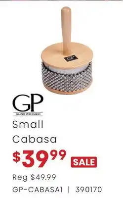 Long & McQuade SMALL CABASA offer