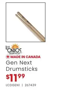 Long & McQuade GEN NEXT DRUMSTICKS offer