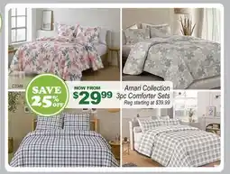 Oxford Mills Amari Collection 3pc Comforter Sets offer