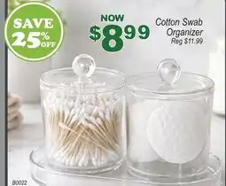 Oxford Mills Cotton Swab Organizer offer