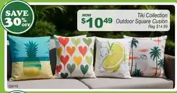 Oxford Mills Tiki Collection Outdoor Square Cusion offer