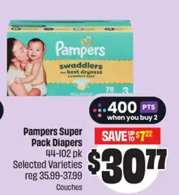 FreshCo Pampers Super Pack Diapers offer