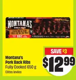 FreshCo Montana's Pork Back Ribs Fully Cooked offer