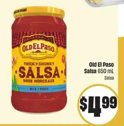 FreshCo Old El Paso Salsa 650 mL Salsa offer
