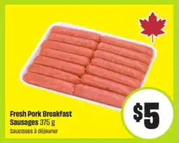 FreshCo Fresh Pork Breakfast Sausages offer