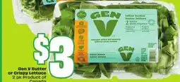 FreshCo Gen V Butter or Crispy Lettuce offer