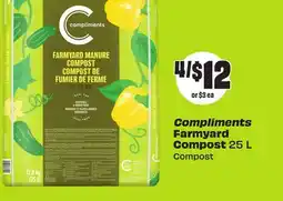 FreshCo Compliments Farmyard Compost offer
