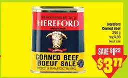 FreshCo Hereford Corned Beef 340 g Boeuf sale offer