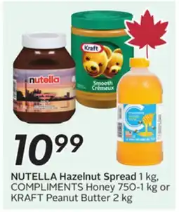 Sobeys NUTELLA Hazelnut Spread offer