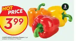 Sobeys COMPLIMENTS Rainbow Peppers offer