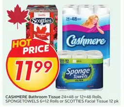 Sobeys CASHMERE Bathroom Tissue offer