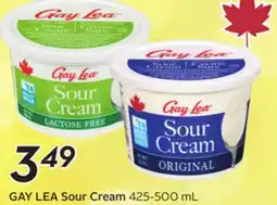 Sobeys GAY LEA Sour Cream offer