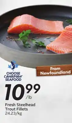 Sobeys Fresh Steelhead Trout Fillets offer